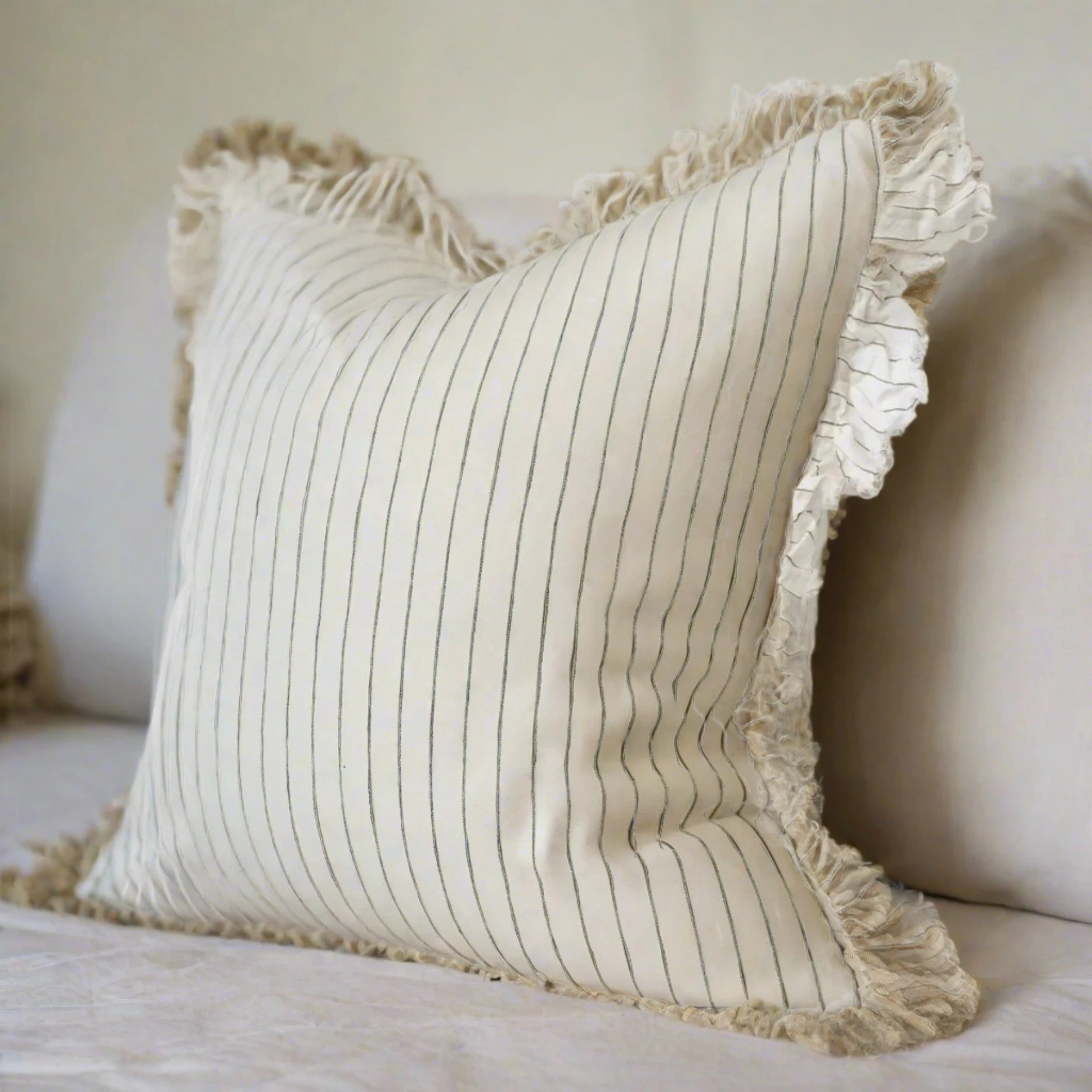 Ruffled euro pillow shams outlet