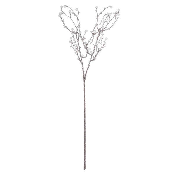 Artificial Festive Pearl Branch