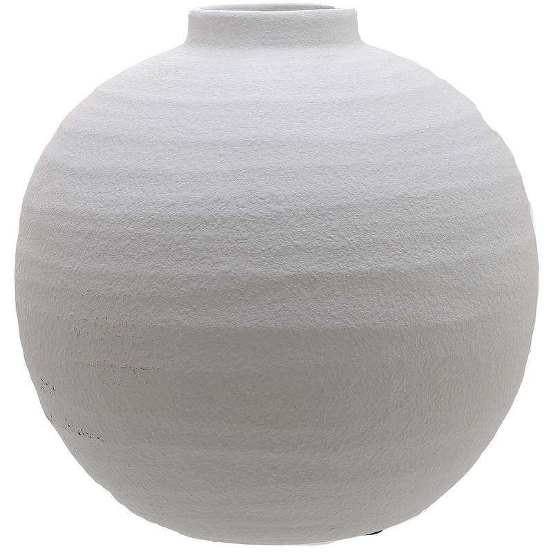 The Small Victoria White Ceramic Vase