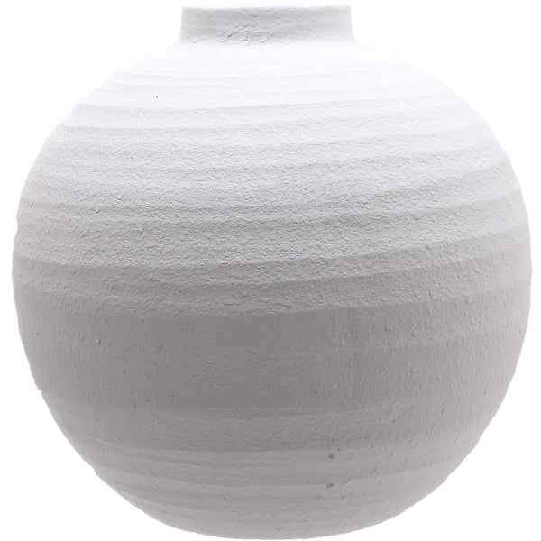 The Large Victoria White Ceramic Vase