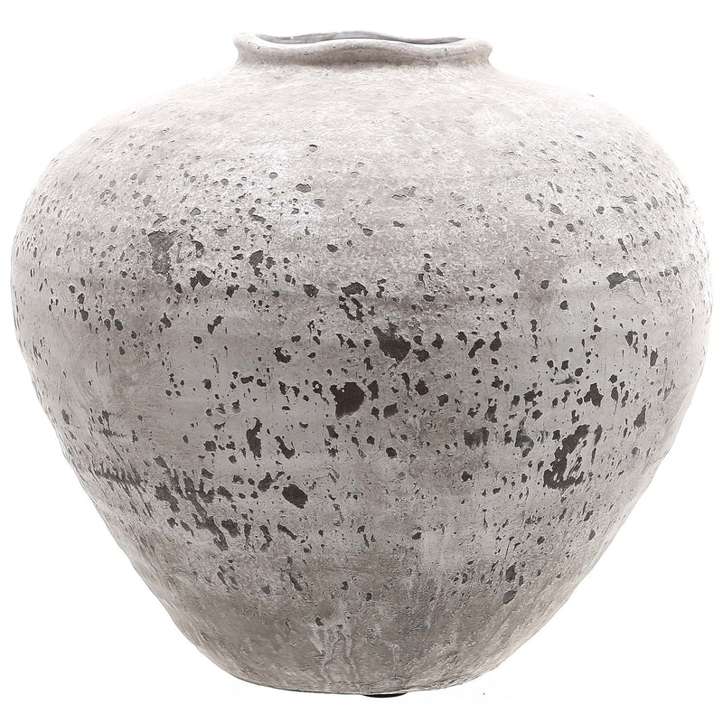 Rustic Stone Ceramic Vase