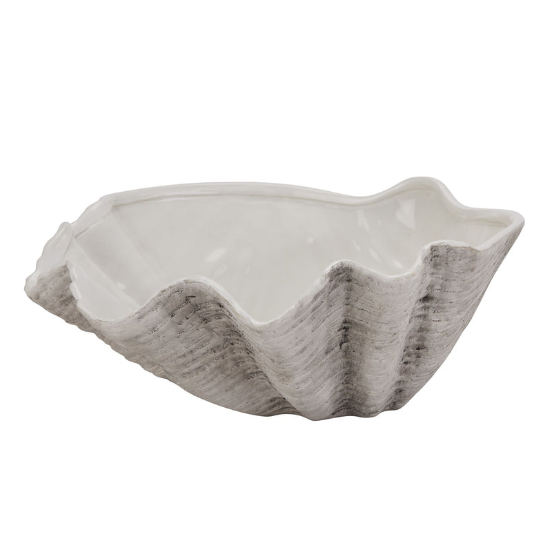 Oceanic Ceramic Shell Bowl