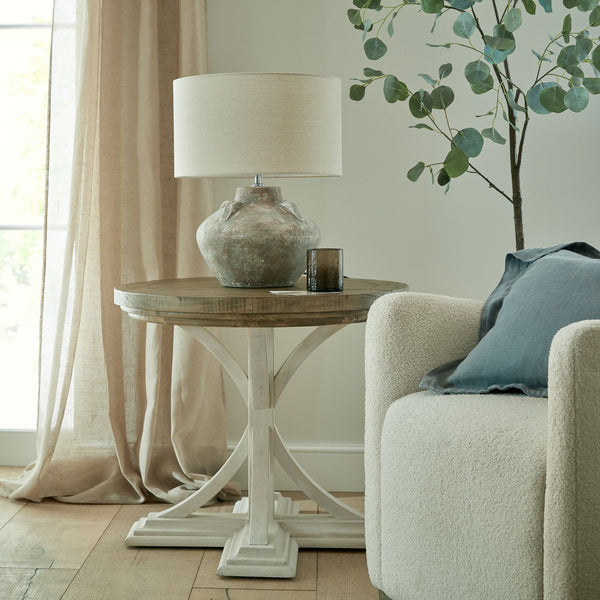 Elena Collection Round Occasional Table