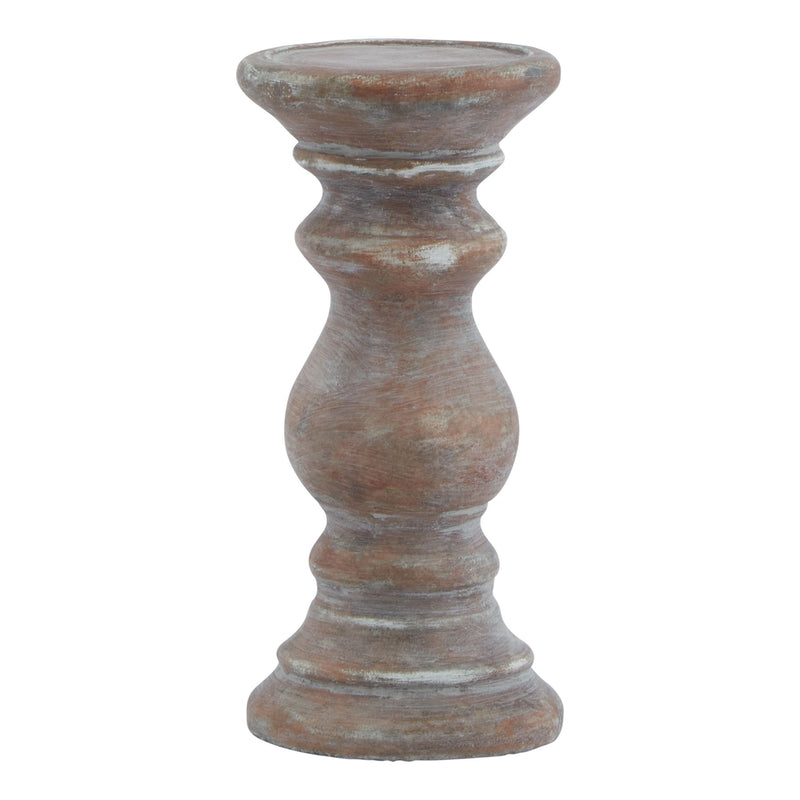 Solstice Sepia Small Column Candle Holder