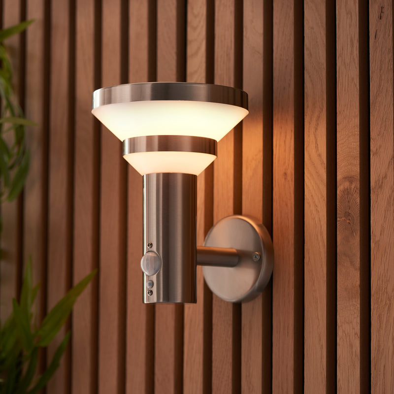 Solaris Stainless Steel Outdoor Wall Light
