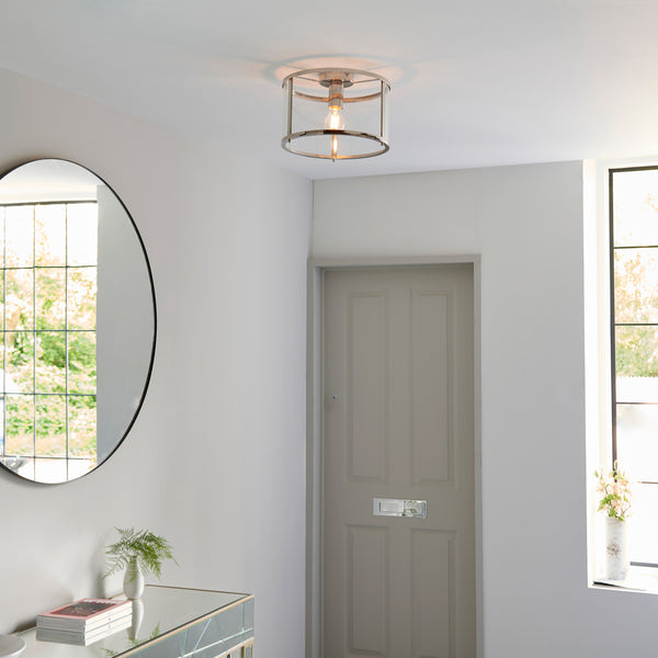 Harper Silver Ceiling Light