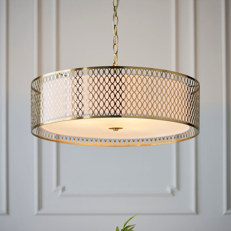 Celestia Gold Pendant Light