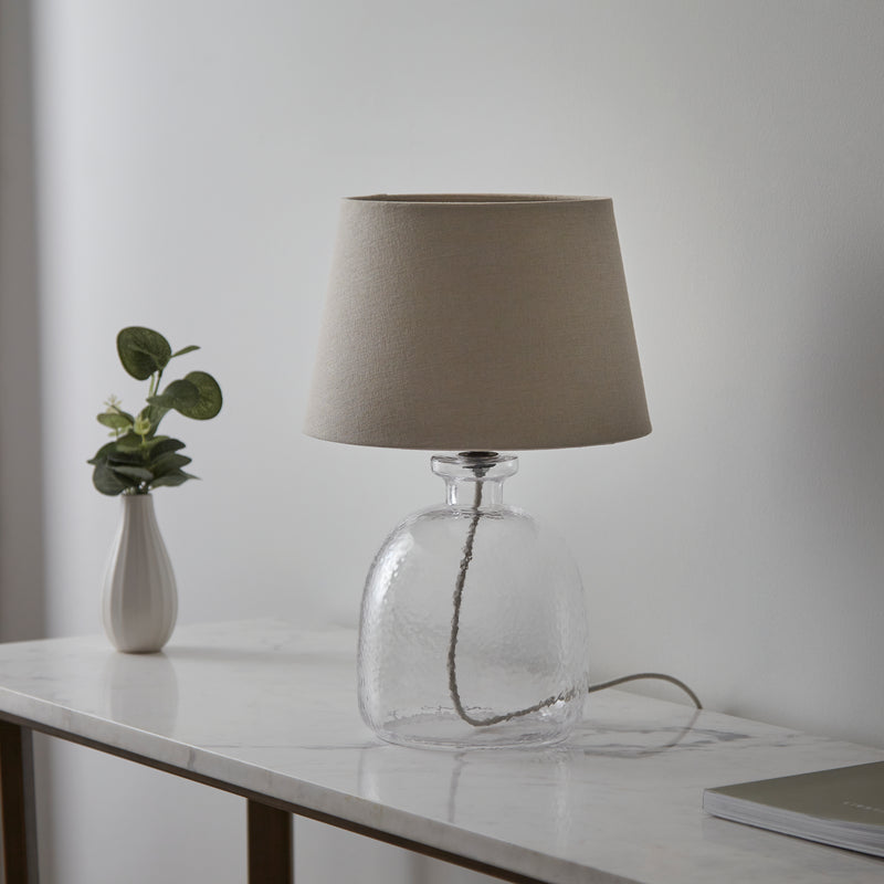 Tranquil Glass Table Lamp