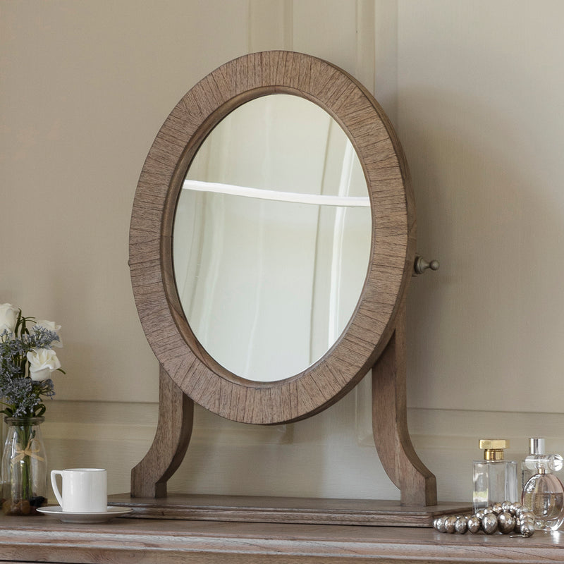 Provence Oval Dressing Table Mirror