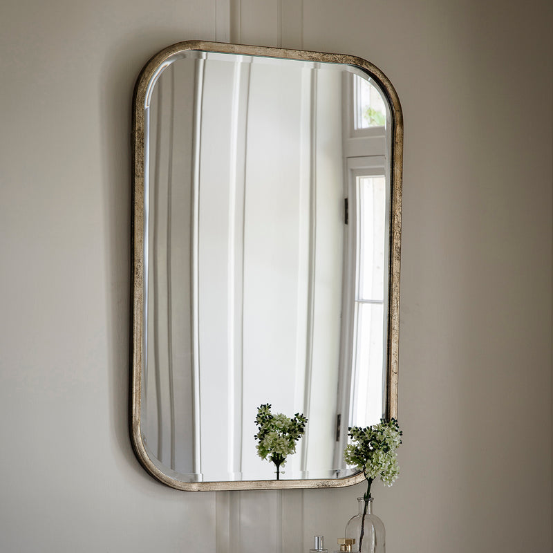 Evelyn Rectangle Distressed Mirror