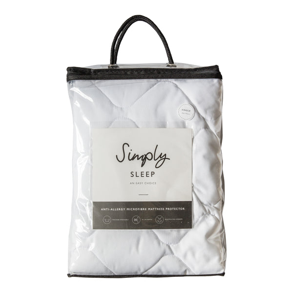 Simply Sleep Anti Allergy Mattress Protector ( 4 Sizes Available)