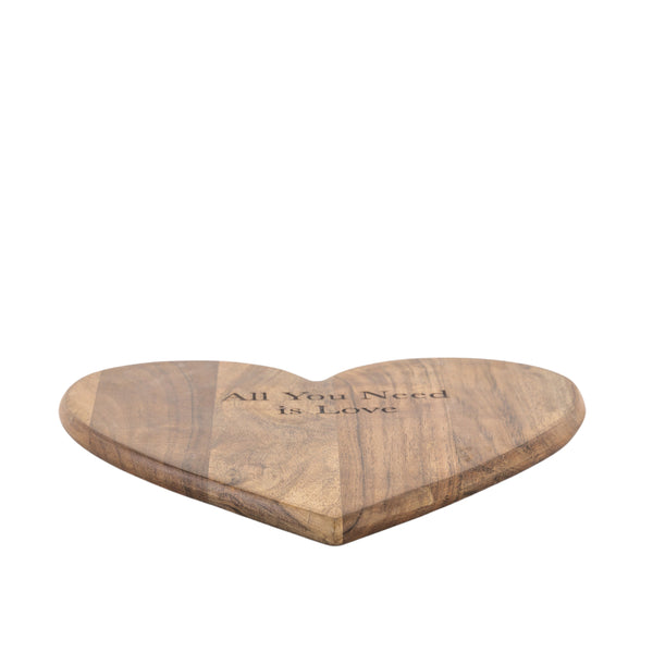 Love Heart Wooden Chopping Board
