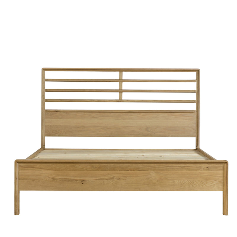 Oakridge Natural Oak King Size Bed