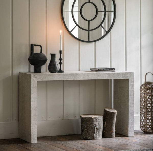 The Aspen Whitewash Console