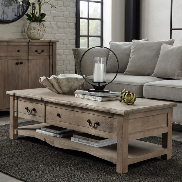 The Cotswold 2 Drawer Coffee Table