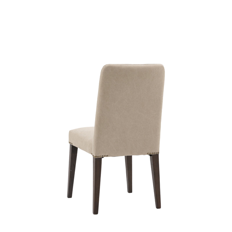 Jessica Cement Linen Dining Chair- 2pk