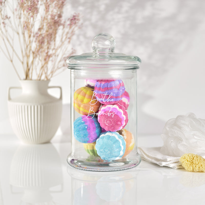 Customisable 5 Litre Apothecary Large Glass Storage Jar
